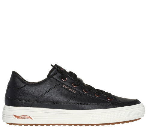 Pantofi sport, dama, SKECHERS ARCH FIT ARCADE ON MY WAY 177189-BLK negru, piele ecologica